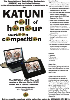  En parallèle, un concours de dessins a été organisé par l’association des dessinateurs kényans et Plumes Croisées. 